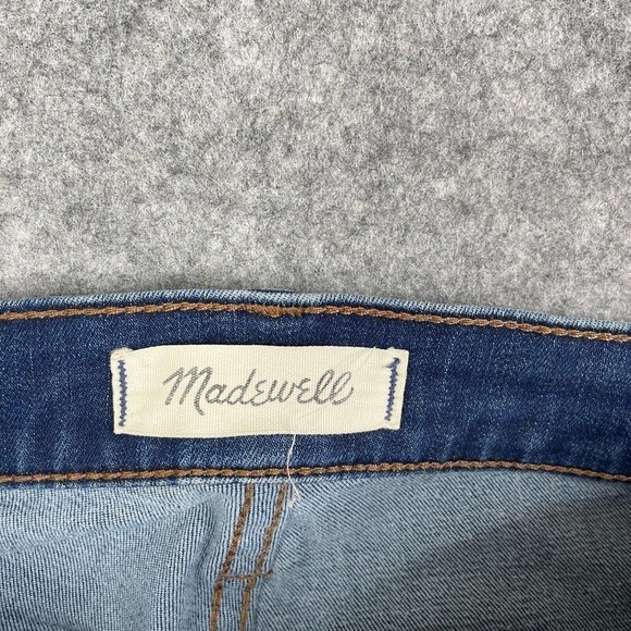 Madewell Jeans Women's 26 High Rise Skinny in Tarren Wash Blue Stretch - Picture 7 of 10